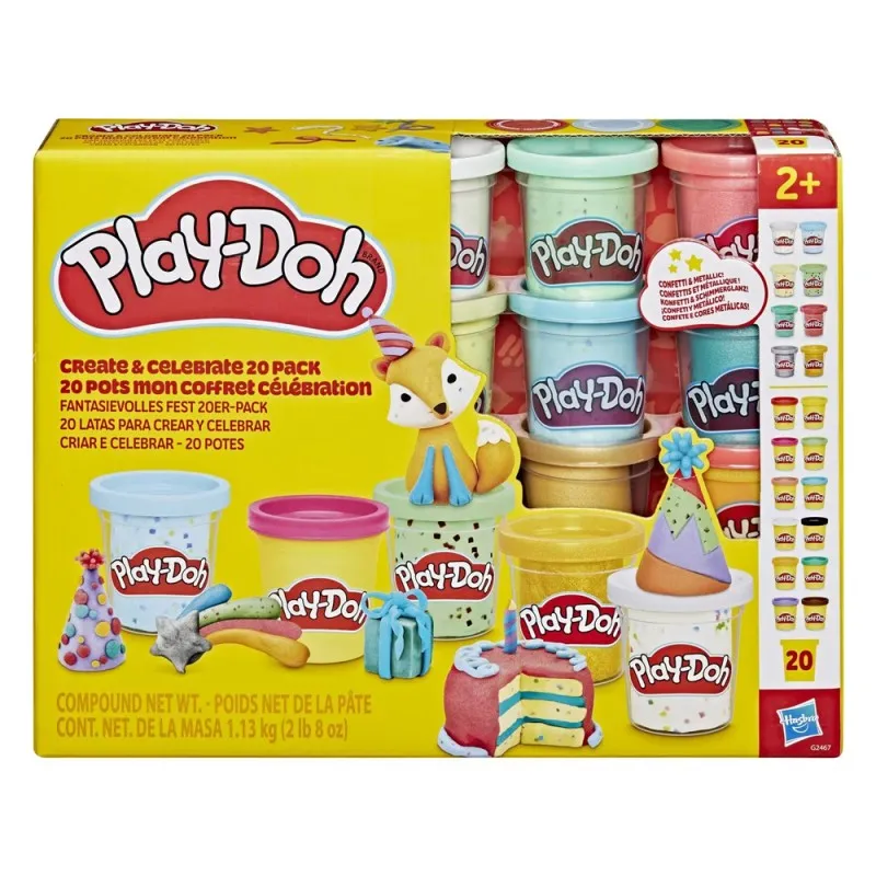 Hasbro Play Doh - Create And Celebrate 20 Pack G2467