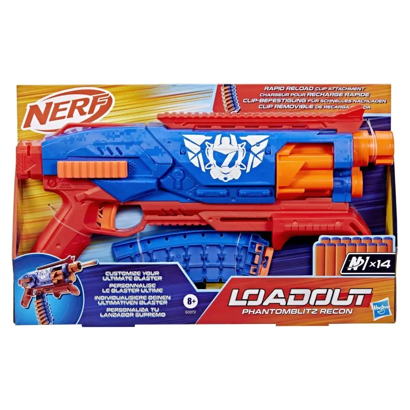 Hasbro Nerf - Εκτοξευτής Loadout Phantomblitz Recon G3372