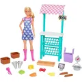 Mattel Barbie - You Can Be Anything, Farmers Market Playset Caucasian Doll HCN22