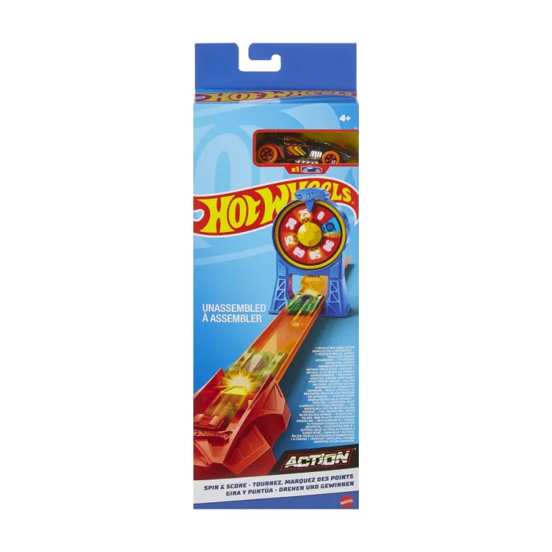 Mattel Hot Wheels - Κλασσικές Πίστες Για Κόλπα, Spin & Score HDR81 (FWM85)