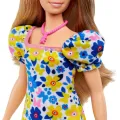 Mattel Barbie - Fashionistas Doll No.208 With Down Syndrome Wearing Floral Dress, Created in Partnership With The National Down Syndrome Society HJT05 (FBR37) Mattel Barbie - Fashionistas Doll No.208 With Down Syndrome Wearing Floral Dress, Created in Partnership With The National Down Syndrome Society HJT05 (FBR37)