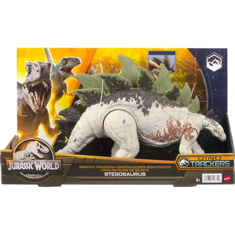 Mattel Jurassic World - Dino Trackers, Stegosaurus HLP24 (HLP23)