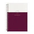 Adbook - Ημερήσιο Ημερολόγιο Spiral Bronze 2027, Plum 14x21 HM-1207-67