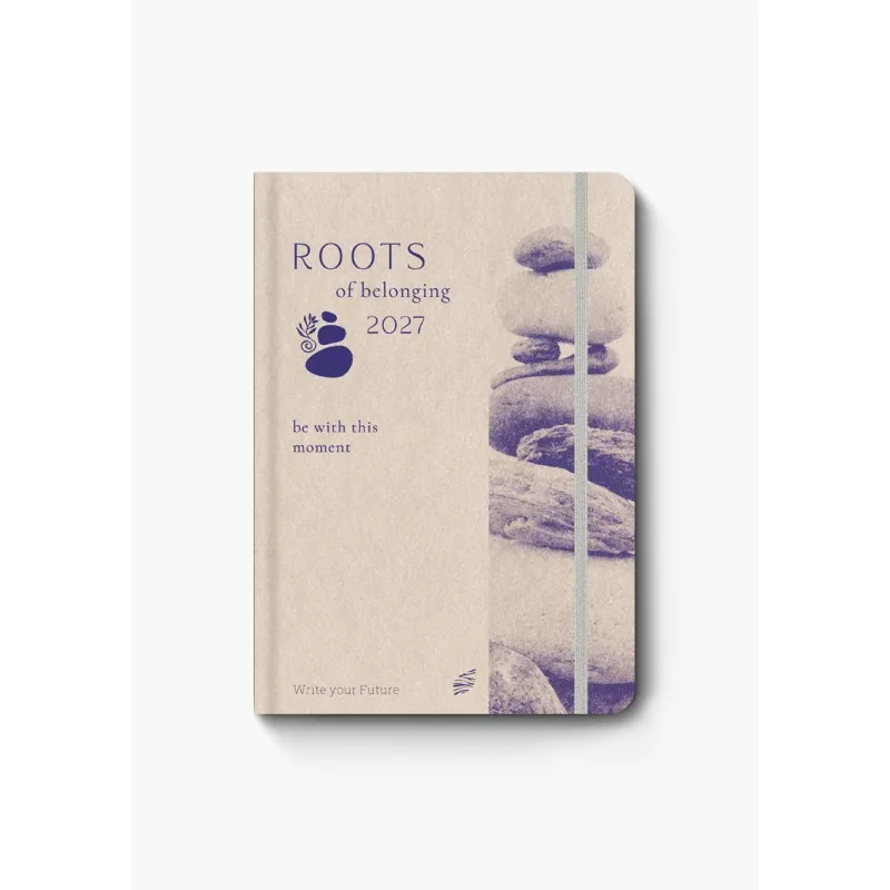 Adbook - Ημερήσιο Ημερολόγιο Roots 2027, Be With This Moment 14x21 HM-2444-B