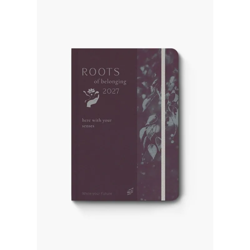 Adbook - Ημερήσιο Ημερολόγιο Roots 2027, Here With Your Senses 14x21 HM-2444-C