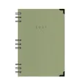 Adbook - Ημερήσιο Ημερολόγιο Spiral Cotton 2027, Olive 14x21 HM-3124-38