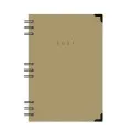 Adbook - Ημερήσιο Ημερολόγιο Spiral Cotton 2027, Kraft 14x21 HM-3124-421