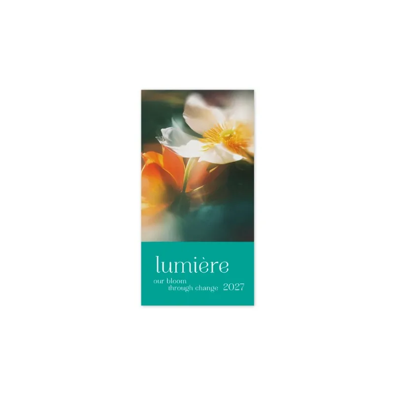 Adbook - Εβδομαδιαία Ατζέντα Κάθετη Lumière 2027, Our Bloom Through Change 9x17 HM-3479-A
