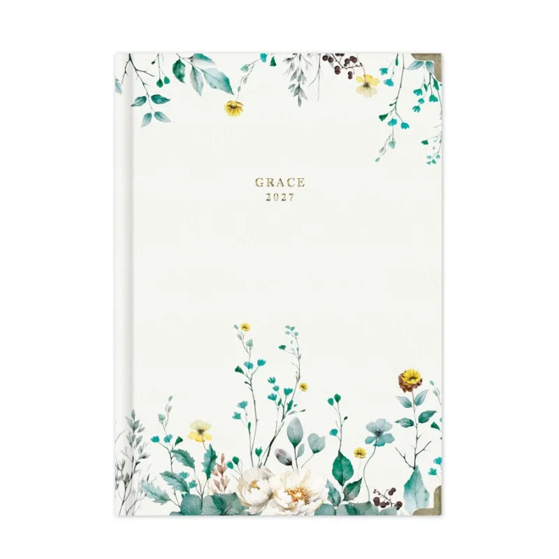Adbook - Ημερήσιο Ημερολόγιο Grace 2027, Summer Flowers 12x17 HM-3515-C