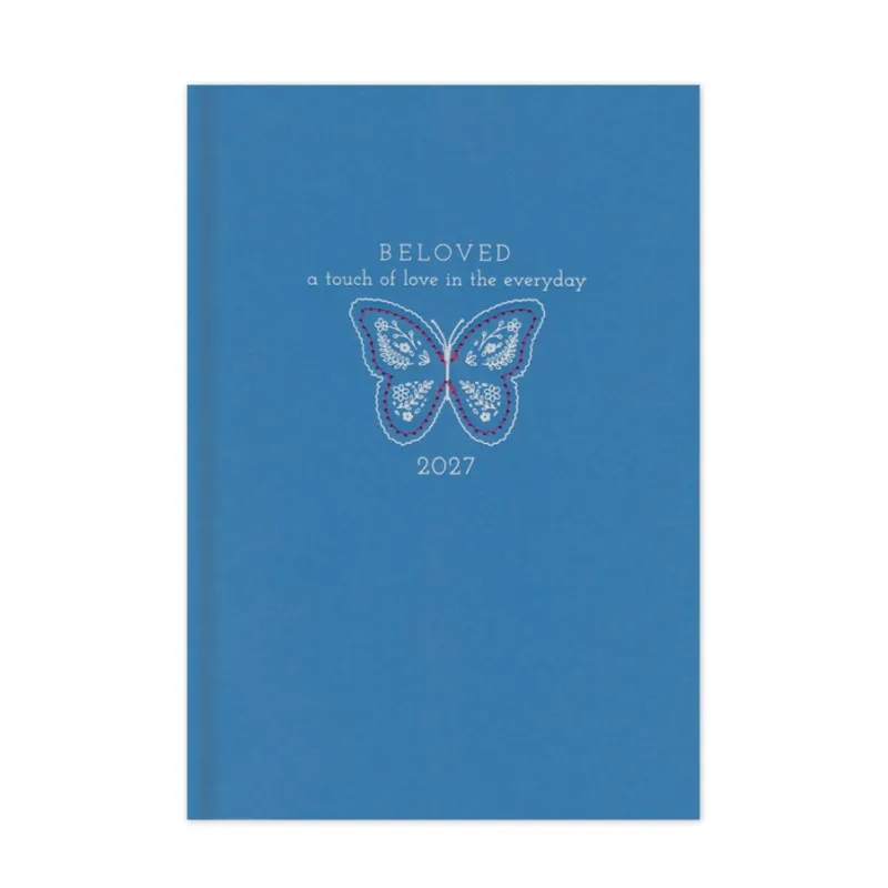 Adbook - Ημερήσιο Ημερολόγιο Beloved 2027, Πεταλούδα 17x25 HM-3703-B