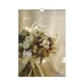 Adbook - Μηνιαίο  Spiral Ημερολόγιο Τοίχου, Bouquet 25x35 HM-4000