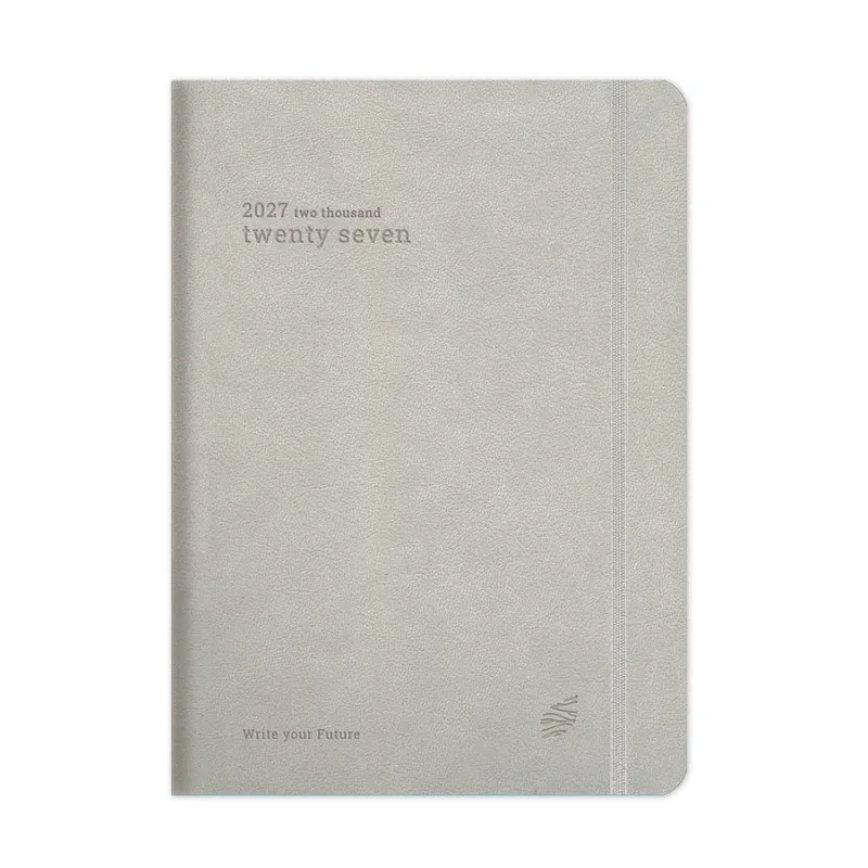 Adbook - Ημερήσιο Ημερολόγιο Refined Agile 2027, Greise 14x21 HM-5024-11
