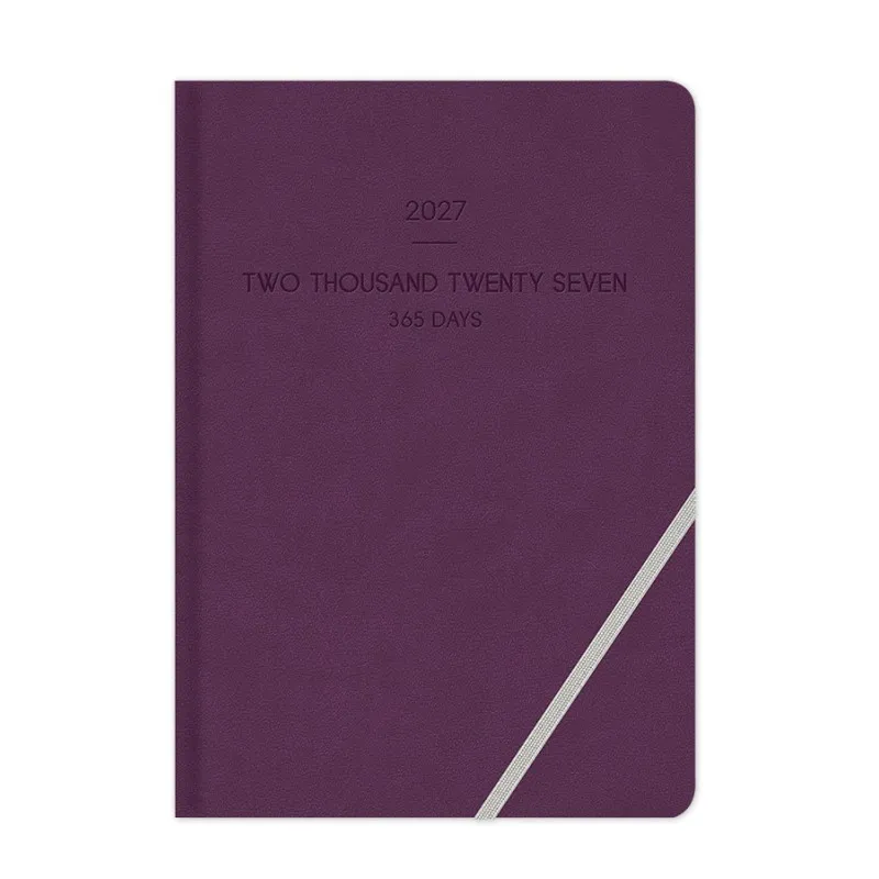 Adbook - Ημερήσιο Ημερολόγιο Lieve 2027, Purple 14x21 HM-9504-66