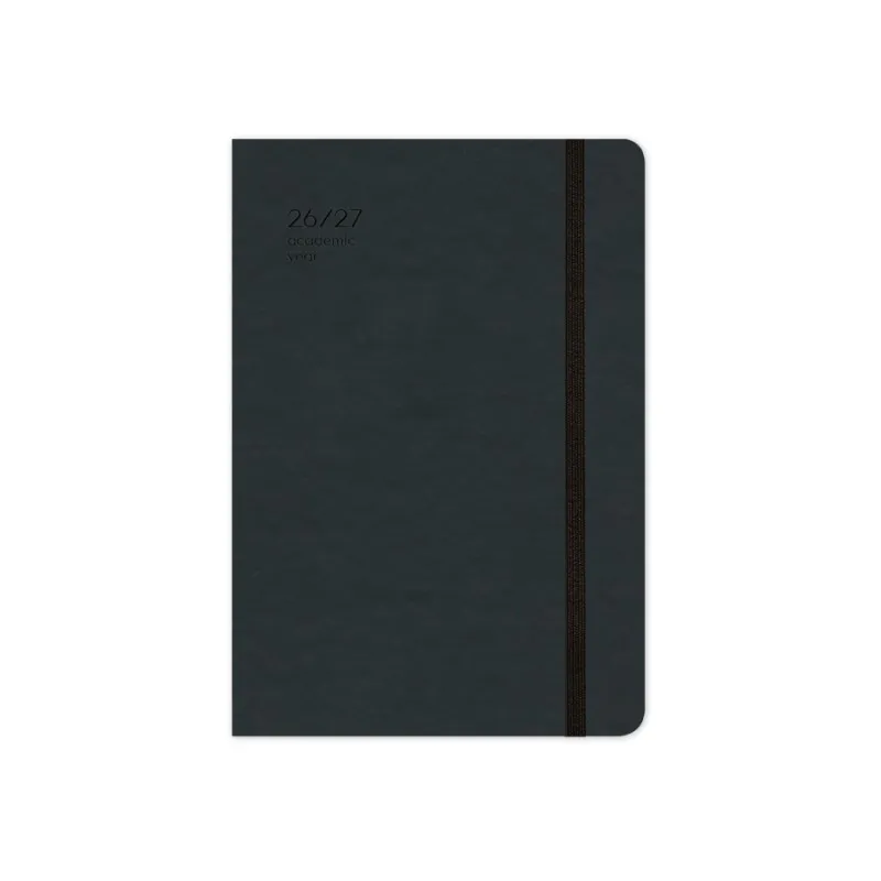Adbook - Ακαδημαϊκό Ημερολόγιο Handy, Ημερήσιο 2026-2027 14x21cm, Black HM-9234-19