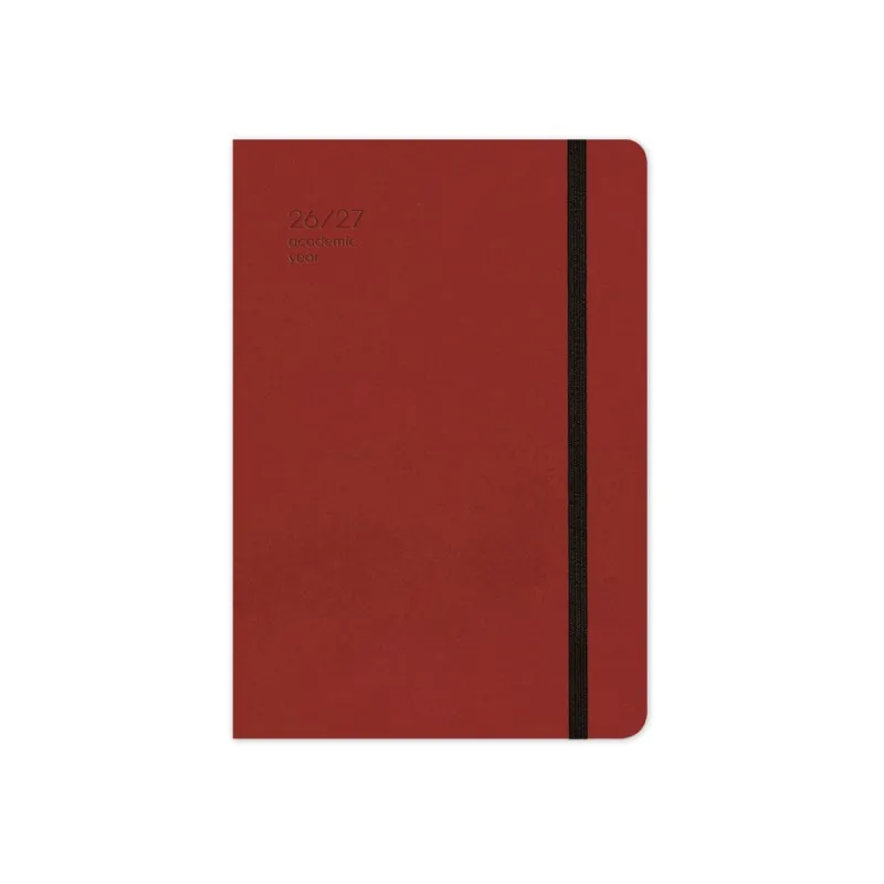 Adbook - Ακαδημαϊκό Ημερολόγιο Handy, Ημερήσιο 2026-2027 14x21cm, Red HM-9234-52