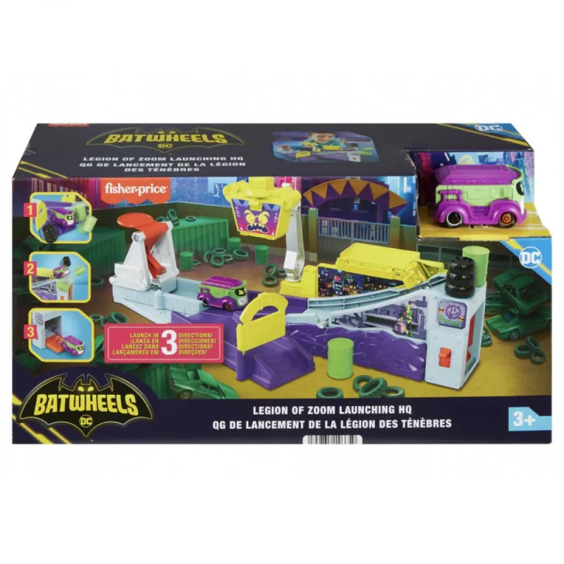 Fisher Price - Batwheels Legion Of Zoom Launching HQ HNP07