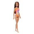 Mattel Beach Barbie - Doll With Orange Swimsuit HPV21 Mattel Beach Barbie - Doll With Orange Swimsuit HPV21