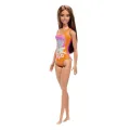 Mattel Beach Barbie - Doll With Orange Swimsuit HPV21 Mattel Beach Barbie - Doll With Orange Swimsuit HPV21