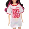 Mattel Barbie - Fashionistas Doll No.214 Black Wavy Hair with Twist ‘n’ Turn Dress & Accessories, 65th Anniversary Collectible HRH12 (FBR37) Mattel Barbie - Fashionistas Doll No.214 Black Wavy Hair with Twist ‘n’ Turn Dress & Accessories, 65th Anniversary Collectible HRH12 (FBR37)