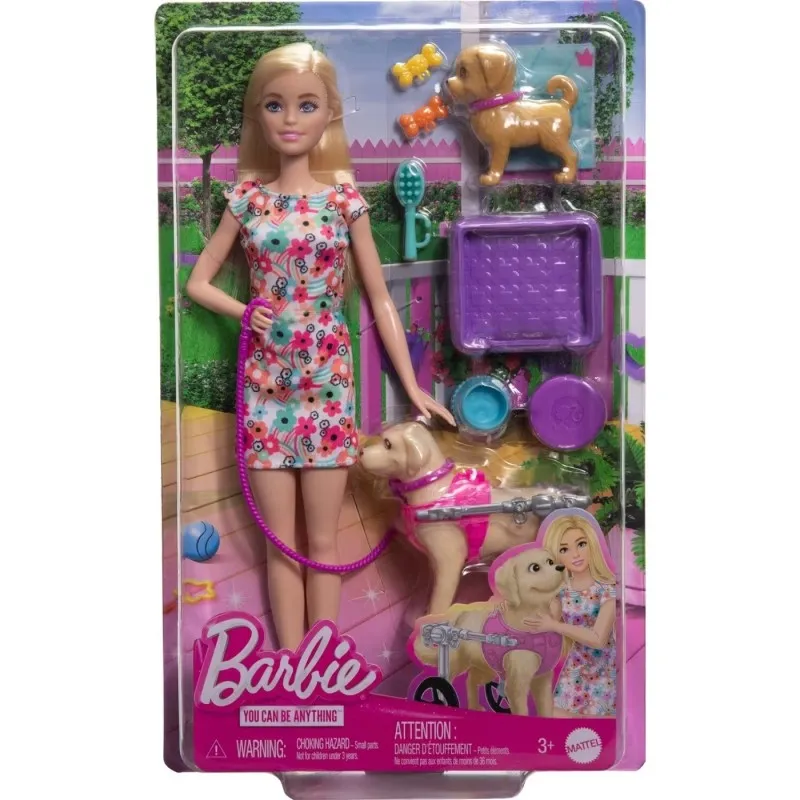Mattel Barbie - You Can Be Anything, Barbie Κουταβάκια με Αμαξίδιο HTK37