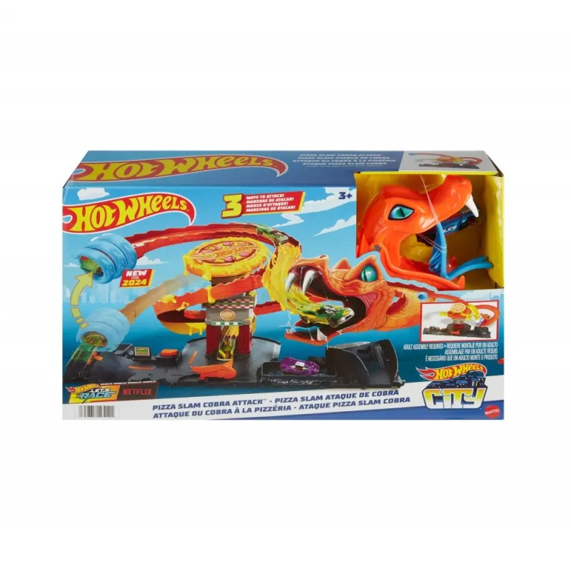 Mattel Hot Wheels - City, Pizza Slam Cobra Attack HTN81
