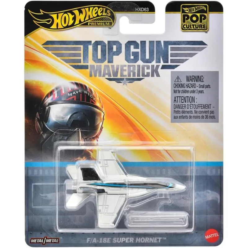 Mattel Hot Wheels - Συλλεκτικό Αυτοκινητάκι - Maverick F/A-18E Super Hornet HVJ37 (HXD63)
