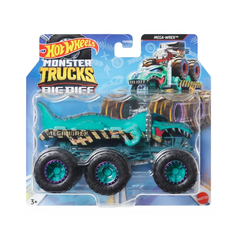 Mattel Hot Wheels - Monster Trucks, Mega-Wrex HWN87 (HWN86)