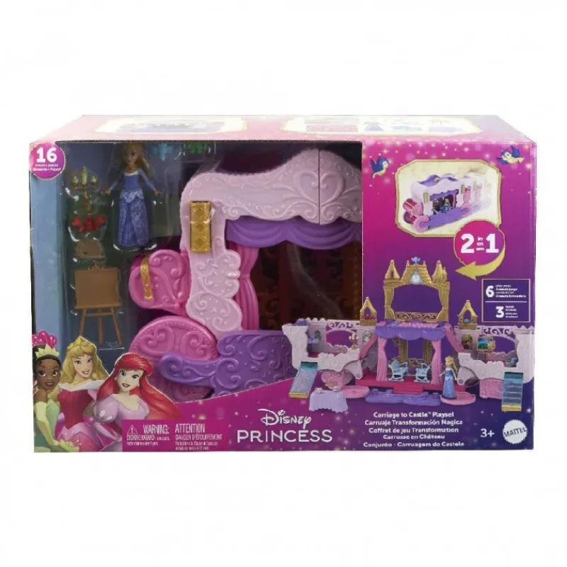 Mattel Barbie - Κάστρο Που Μεταφέρεται Και Μεταμορφώνεται HWX17
