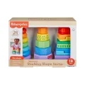 Fisher Price - Ξύλινες Πυραμίδες Με Πολύχρωμα Σχήματα HXT76 Fisher Price - Ξύλινες Πυραμίδες Με Πολύχρωμα Σχήματα HXT76
