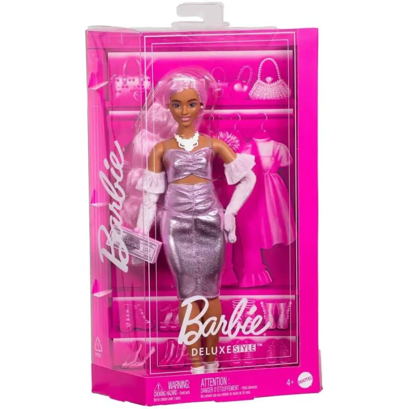 Mattel Barbie - Deluxe Fashionistas, Ροζ Μαλλιά HYV25 (HYV24)
