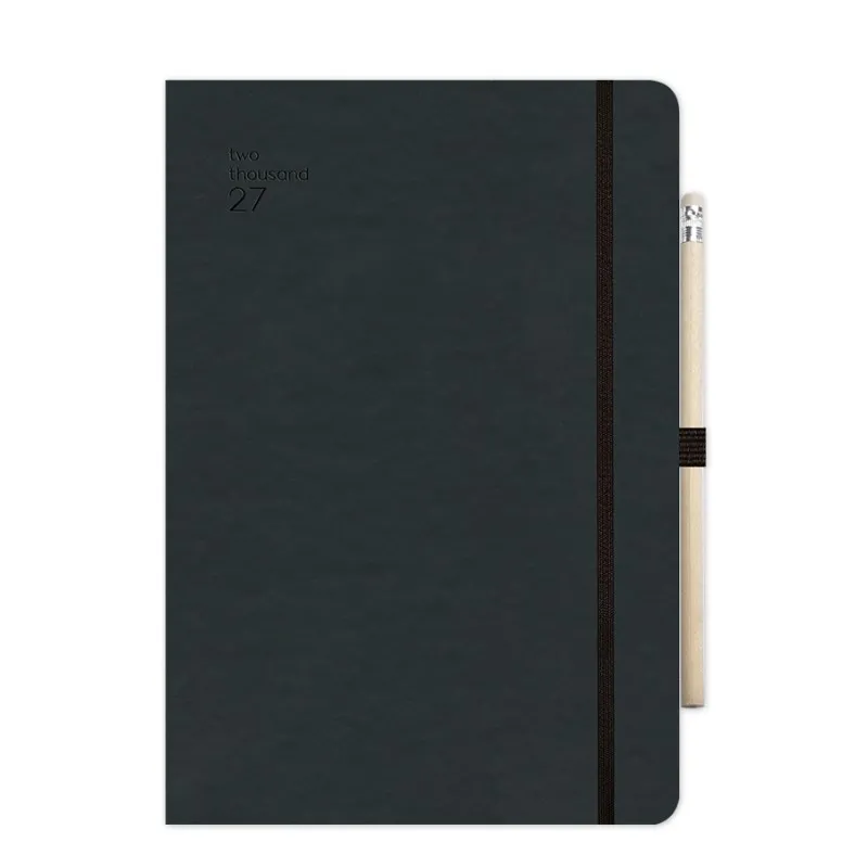 Adbook - Ημερήσιο Ημερολόγιο Handy 2027, Black 9x13 HM-9226-19