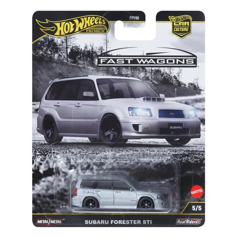 Mattel Hot Wheels – Car Culture Series, Fast Wagons - Subaru Forester Sti (5/5)JBK87 (FPY86)