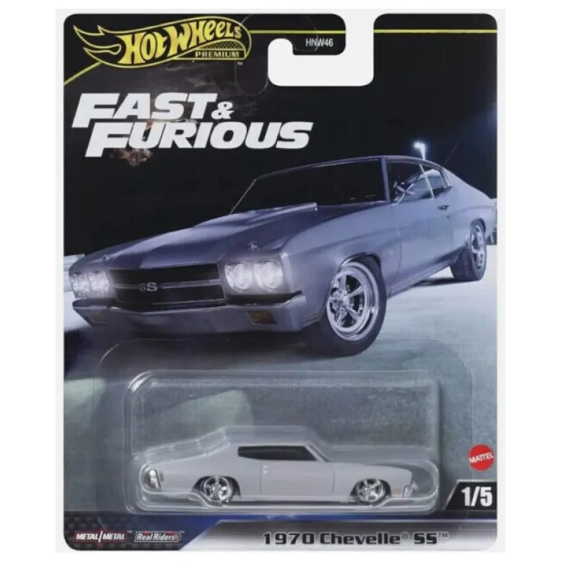 Mattel Hot Wheels - Fast And Furious, 1970 Chevelle SS 1/5 JBL94 (HNW46)