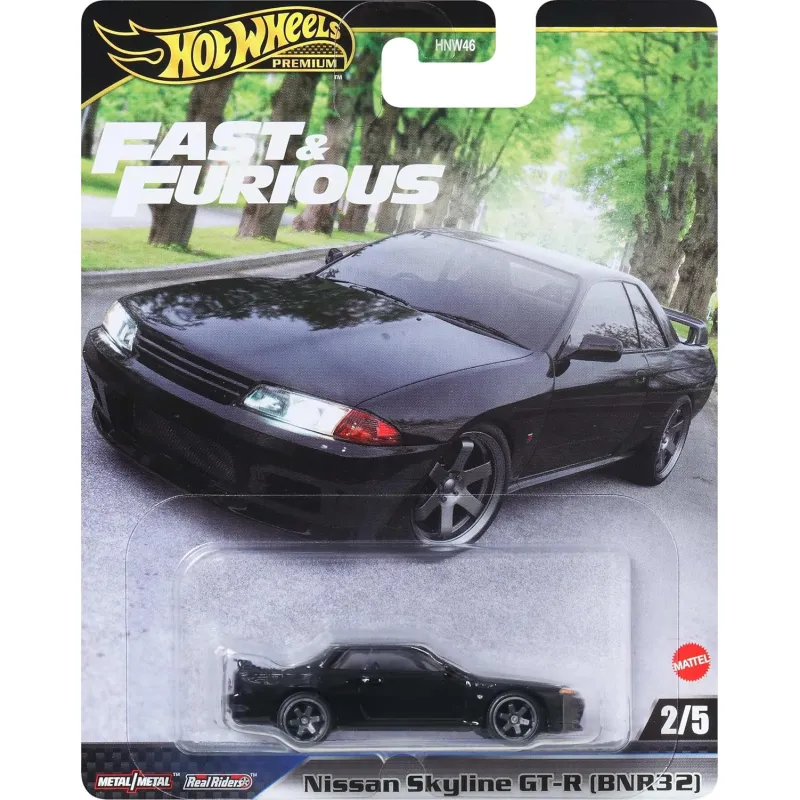 Mattel Hot Wheels - Fast And Furious, Nissan Skyline GT-R (BNR32) 2/5 JBL97 (HNW46)