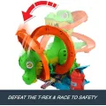 Mattel Hot Wheels - T-Rex Πυροσβεστικός Σταθμός JBM73