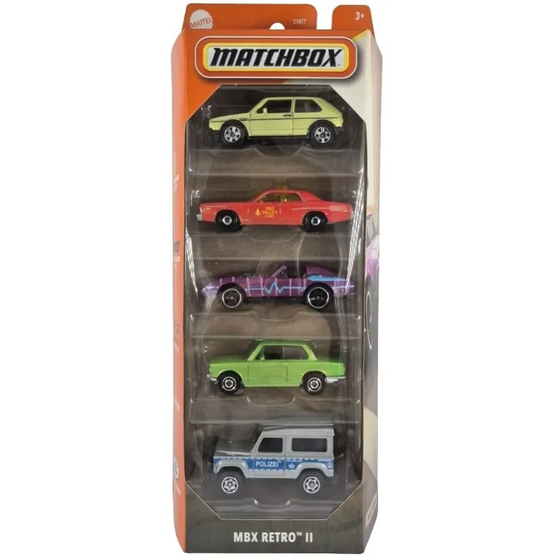 Mattel Matchbox - Αυτοκινητάκια Σετ Των 5, MBX Off Road II JBX26 (C1817)