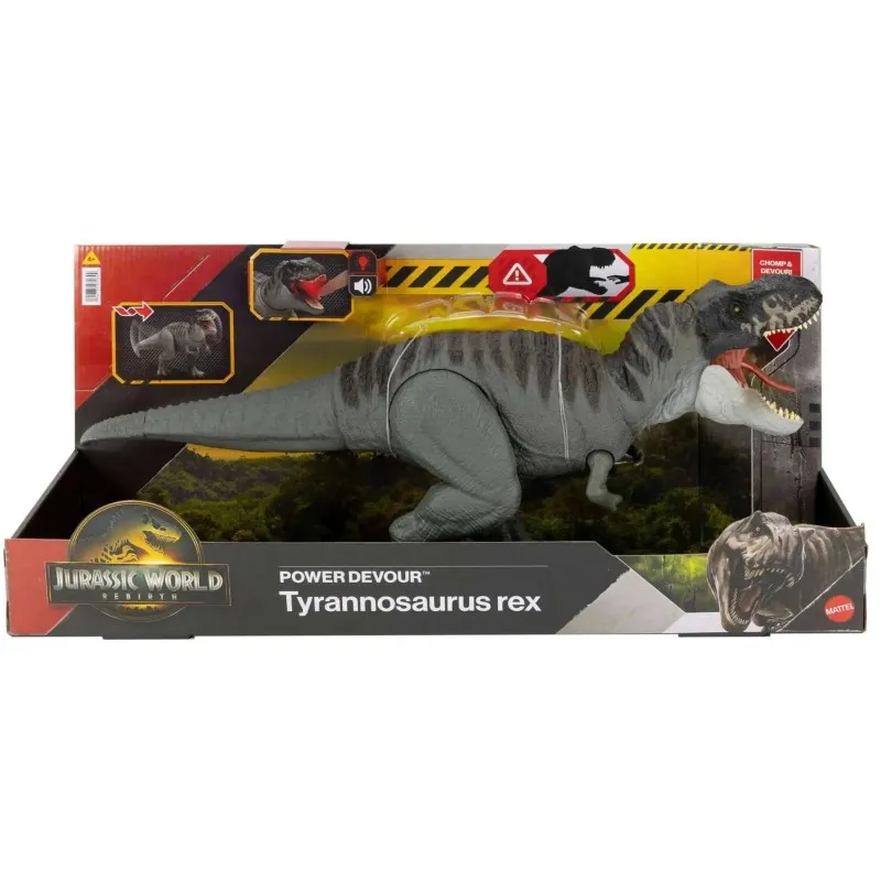 Mattel - Jurassic World Rebirth, Power Devour, Tyrannosaurus Rex JCH02
