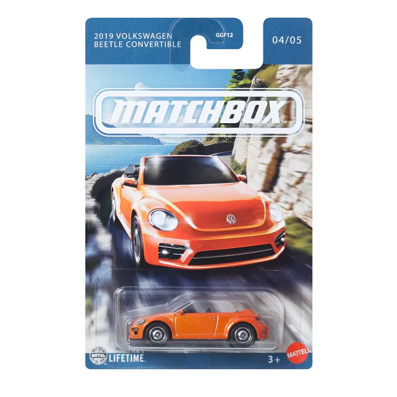 Mattel Matchbox - 2019 Volkswagen Beetle Convertible 4/5 JCH30 (GGF12)