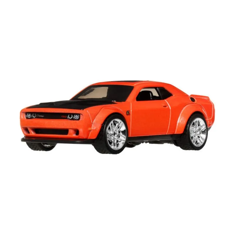 Mattel Hot Wheels - Pull-Back Speeders, Factory Fresh, Dodge Challenger R/T Scat Pack (4/4) JCM09 (HPR70/HPT04)