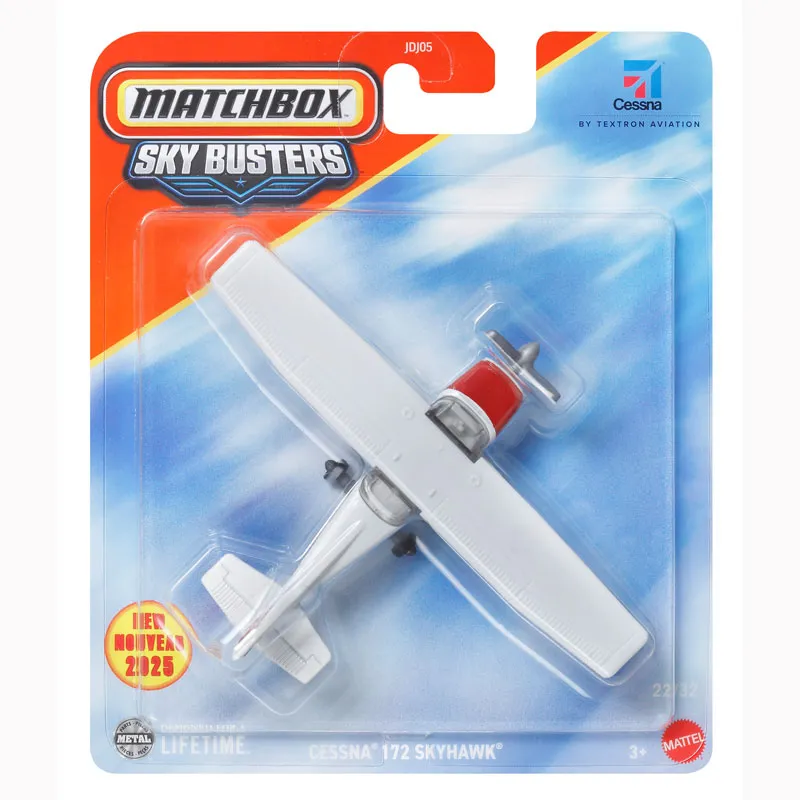 Mattel Matchbox - Αεροπλανάκι Sky Busters , Cessna 172 Skyhawk (22/32) JCM80 (JDJ05)
