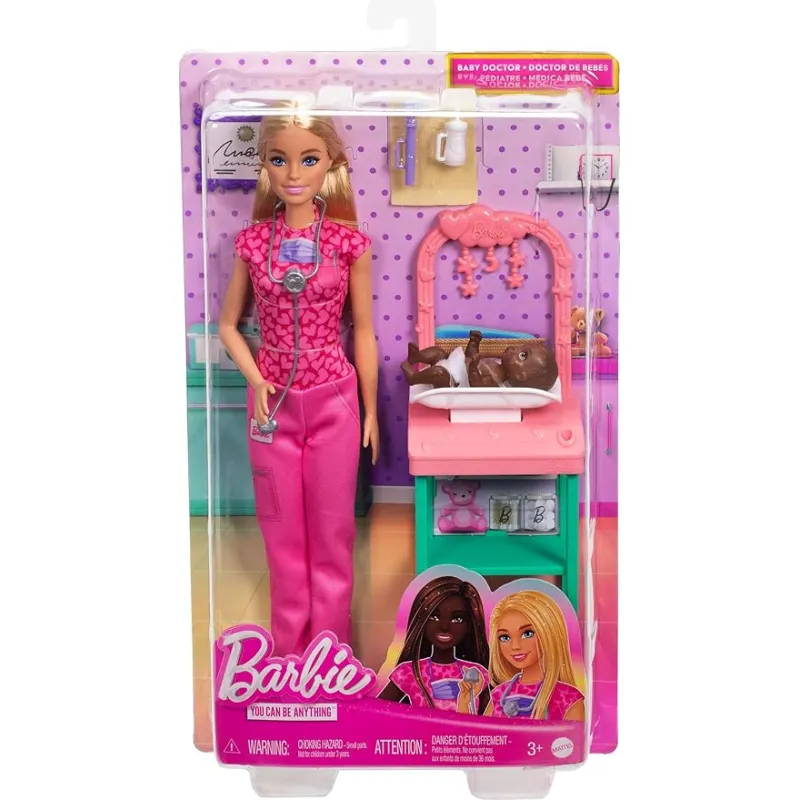 Mattel Barbie - Παιδίατρος Ξανθιά JCR72 (JCR71)