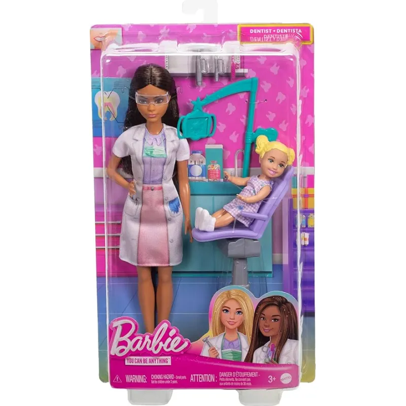 Mattel Barbie - Οδοντίατρος Μελαχρινή JCR75 (JCR71)