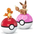 Mattel - Mega Pokemon , Σετ Των Δύο, Charmander & Eevee JCR81 (HXP11)