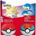 Mattel - Mega Pokemon , Σετ Των Δύο, Togepi & Piplup JCT44 (HXP11)