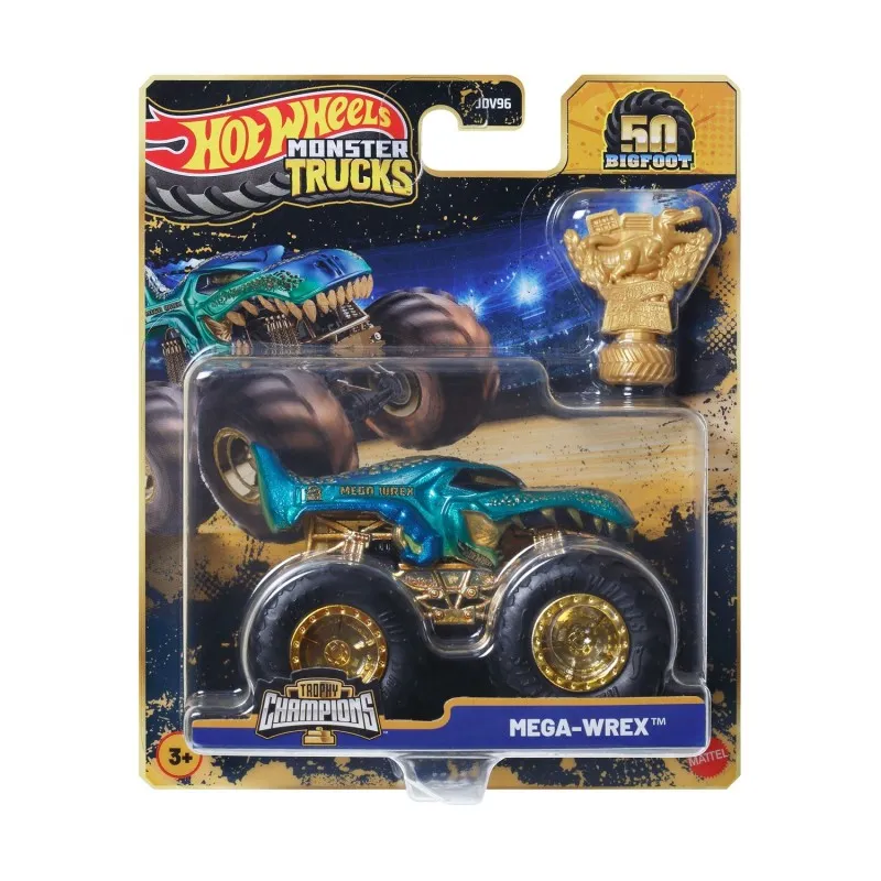 Mattel Hot Wheels - Monster Trucks, Trophy Champions, Mega-Wrex JDW01 (JDV96)