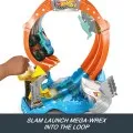 Mattel Hot Wheels - Monster Trucks, Sharks Vs Dinos, Spiral Shark Smash JFR08
