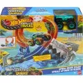 Mattel Hot Wheels - Monster Trucks, Sharks Vs Dinos, Spiral Shark Smash JFR08