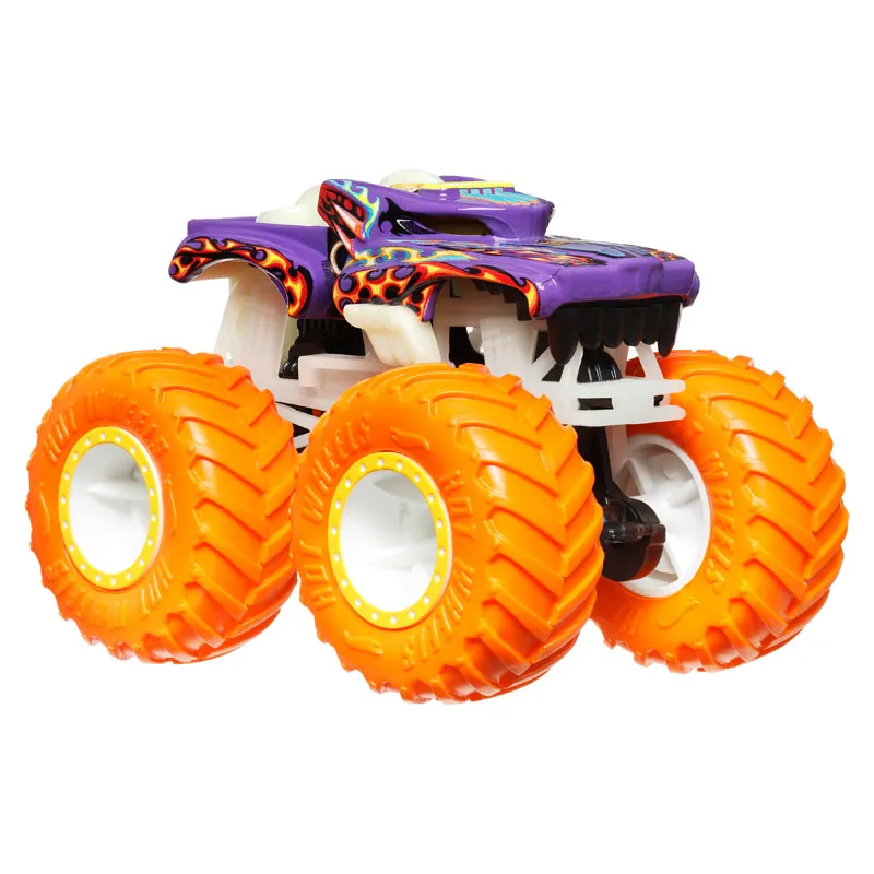 Mattel Hot Wheels - Monster Trucks, Glow In The Dark, Hot Weiler JFX19 (JFX08)