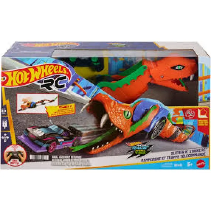 Mattel Hot Wheels - Τηλεκατευθυνόμενο Let's Race Slither 'N Strike JGD11