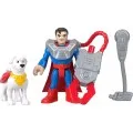 Fisher Price - Imaginext, DC Super Friends, DC Metel Force, Superman & Krypto JGN60 (JDK90)